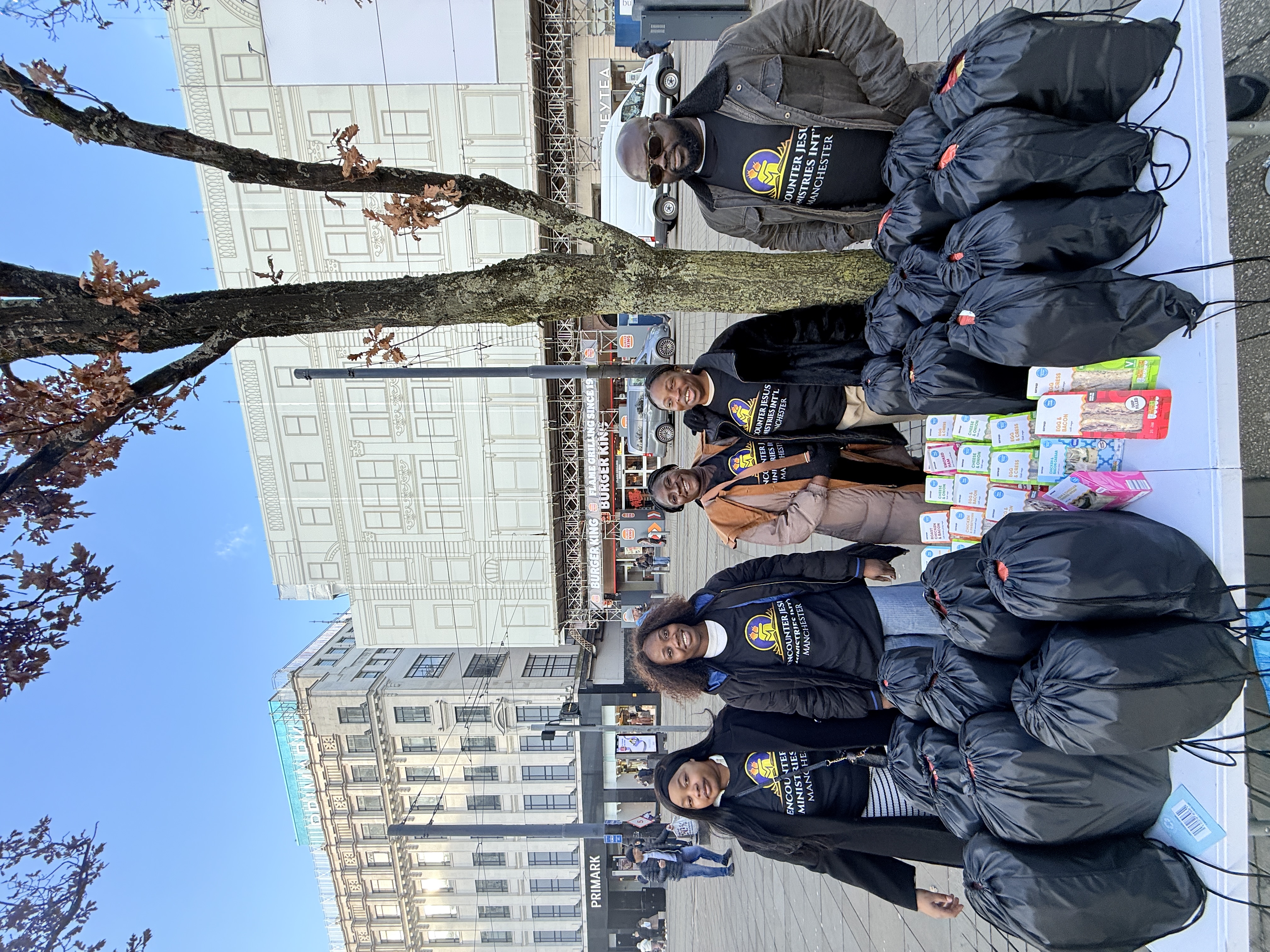 Homeless outreach in Manchester